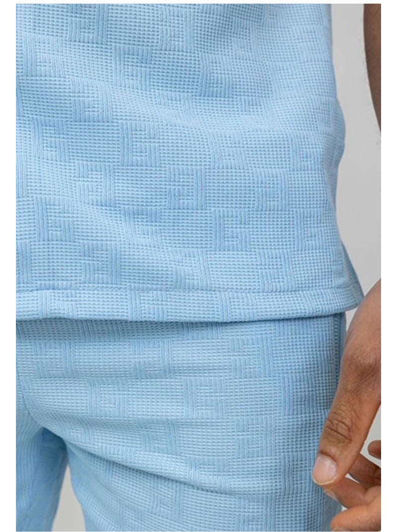 Pantaloncini, set di camicie Kebello Blu cielo - Kiabi