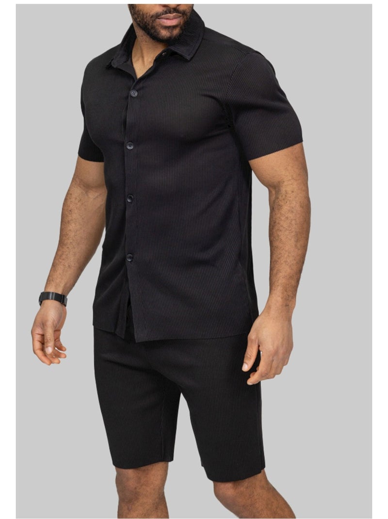 Pantaloncini, set di camicie Kebello Nero Nero - Kiabi