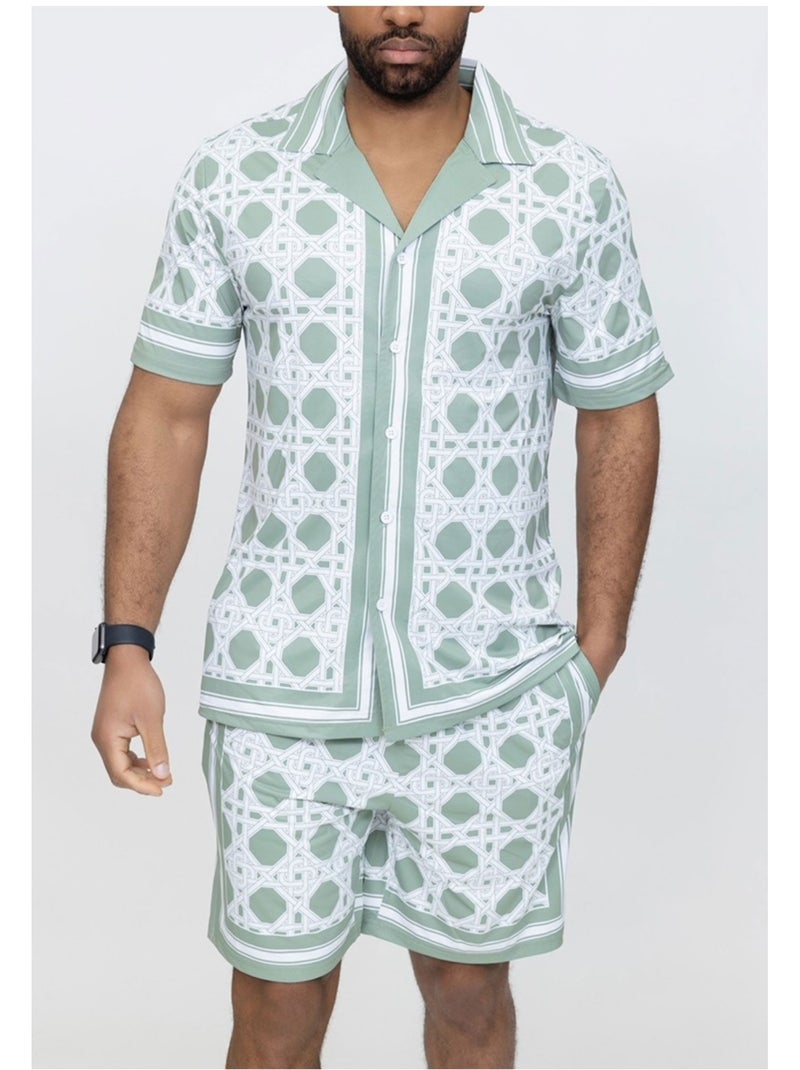 Pantaloncini, set di camicie Kebello Verde - Kiabi