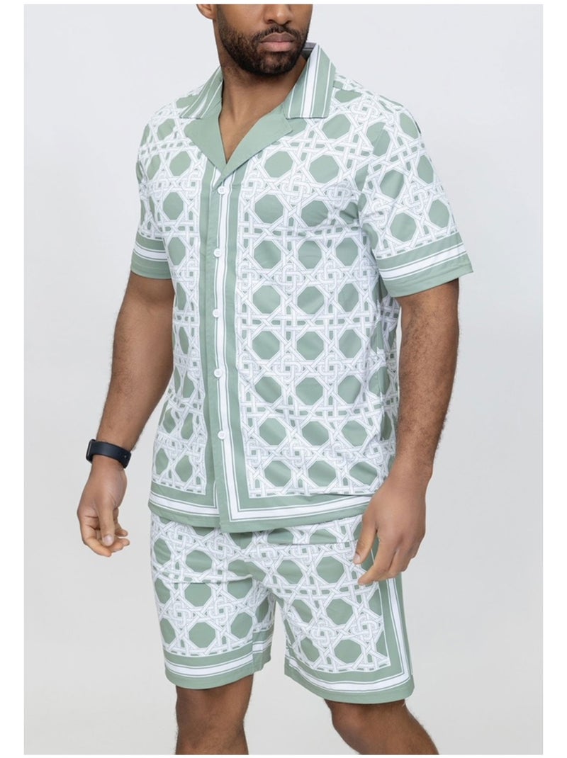 Pantaloncini, set di camicie Kebello Verde - Kiabi