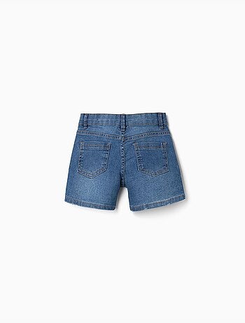 Pantaloncini slim in jeans con cinque tasche