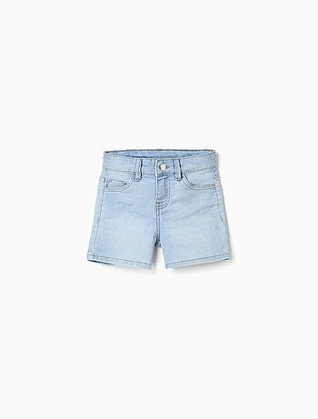 Pantaloncini slim in jeans con cinque tasche