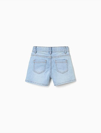 Pantaloncini slim in jeans con cinque tasche