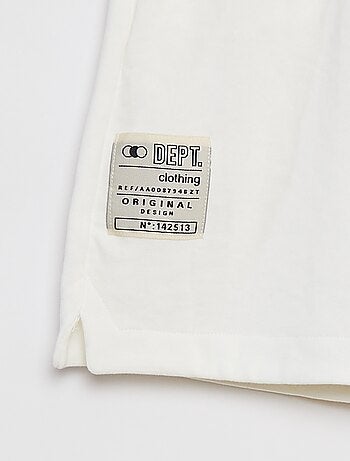 Pantaloncini sportivi con vita a contrasto