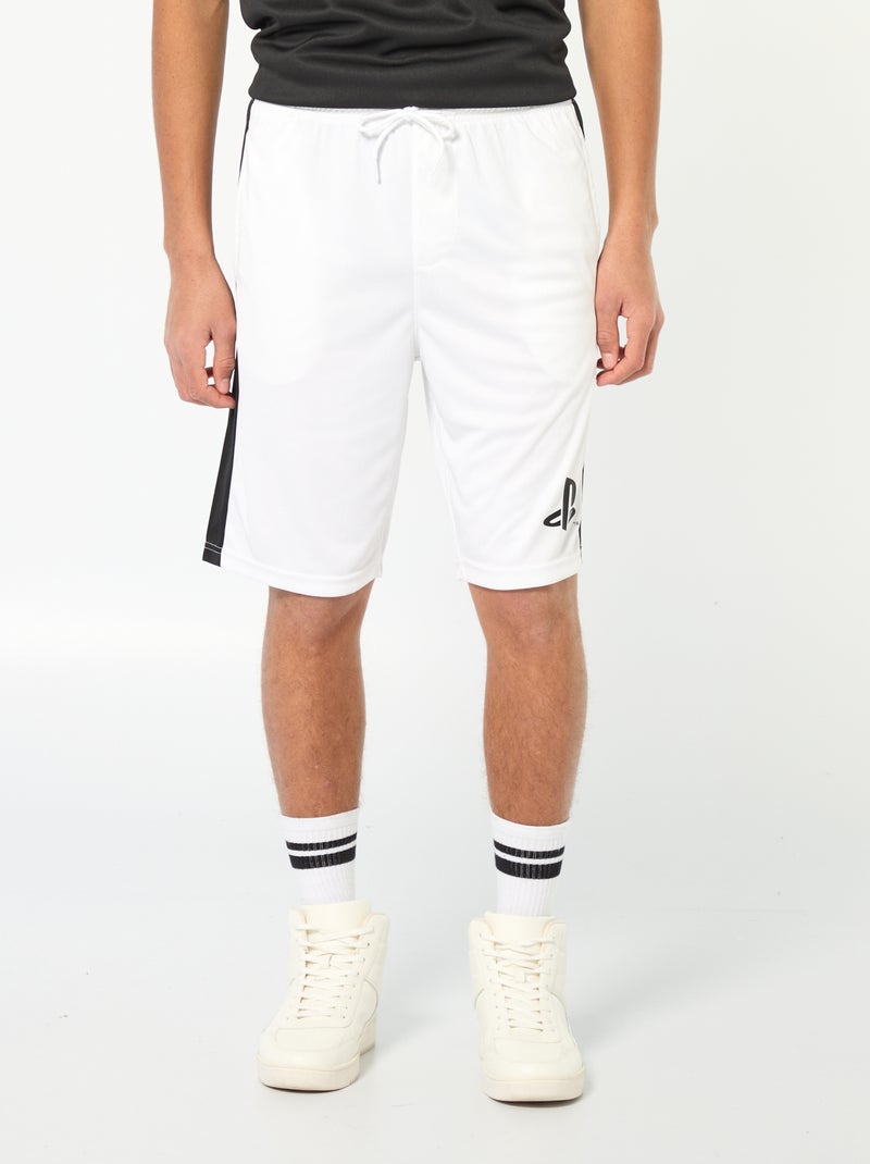 Pantaloncini sportivi 'Playstation' Bianco - Kiabi