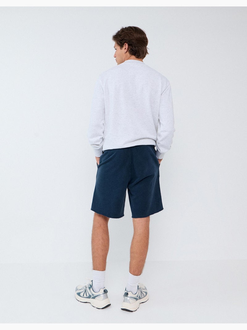 Pantaloncini terry, mo fashion Blu - Kiabi