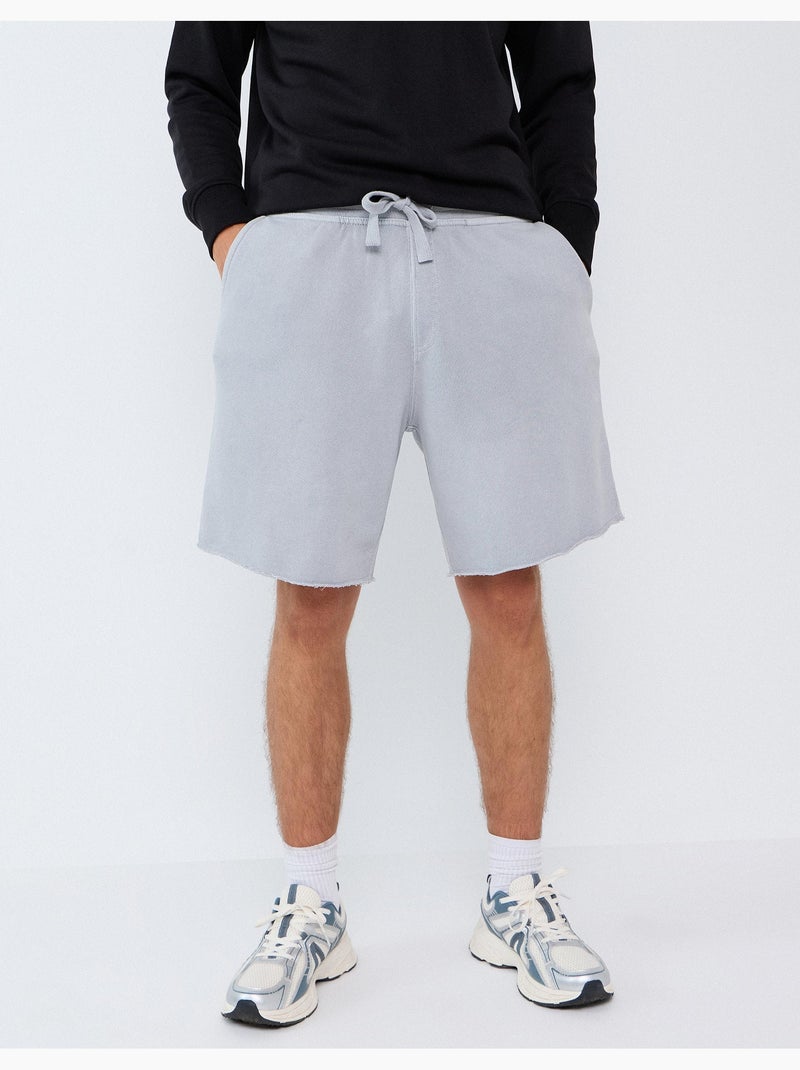 Pantaloncini terry, mo fashion Grigio - Kiabi