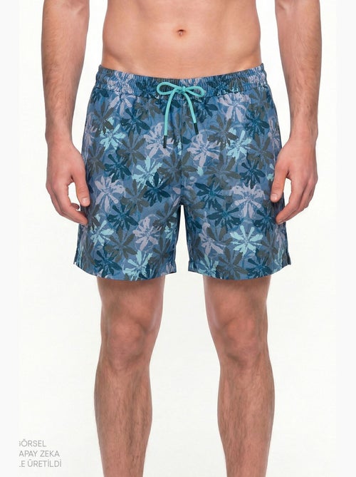 Pantaloncini uomo calm con motivo fiori e mare penti - Kiabi Pantaloncini uomo calm con motivo fiori e mare penti - Kiabi