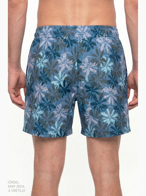 Pantaloncini uomo calm con motivo fiori e mare penti - Kiabi Pantaloncini uomo calm con motivo fiori e mare penti - Kiabi
