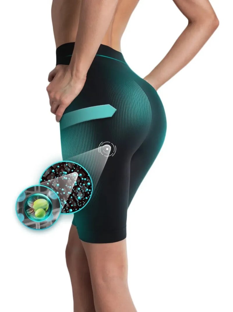 Pantaloncino Comfort snellente Nero - Kiabi