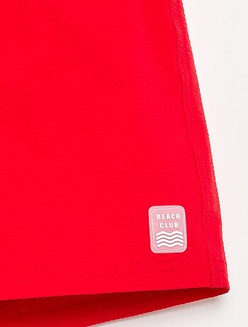 Pantaloncino da bagno tinta unita