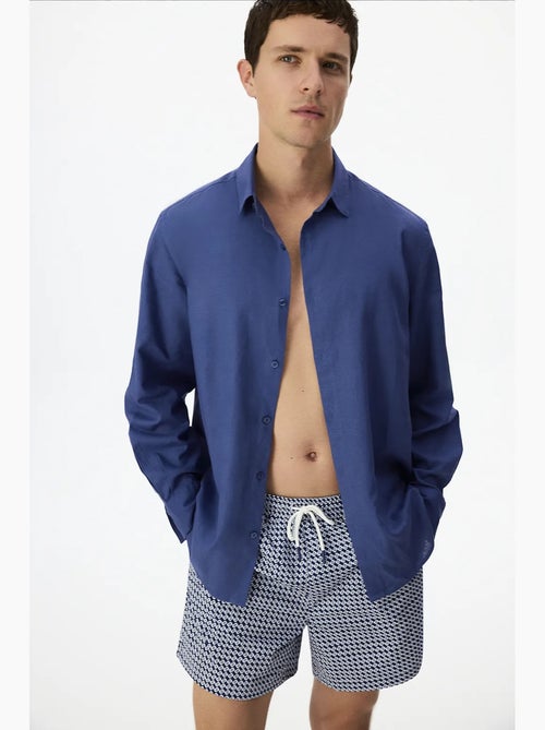 Pantaloncino da bagno uomo countty club con motivo geometrico penti - Kiabi Pantaloncino da bagno uomo countty club con motivo geometrico penti - Kiabi