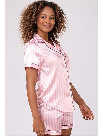Pantaloncino in raso fluido Kebello