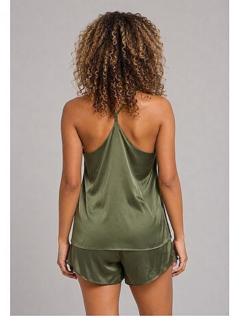 Pantaloncino in raso fluido Kebello