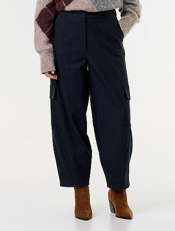 Pantalone a gamba barrel