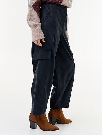 Pantalone a gamba barrel