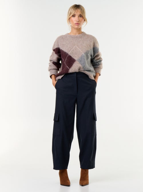 Pantalone a gamba barrel - Kiabi