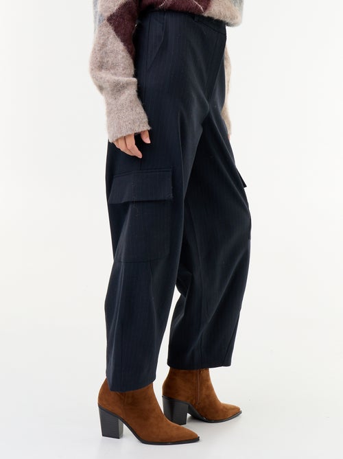 Pantalone a gamba barrel - Kiabi