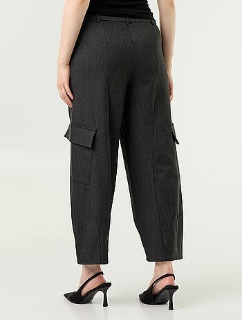 Pantalone a gamba barrel
