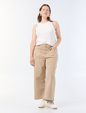 Pantalone a gamba larga / wide leg vita standard