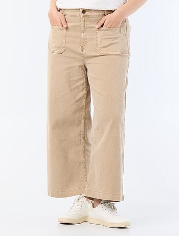 Pantalone a gamba larga / wide leg vita standard