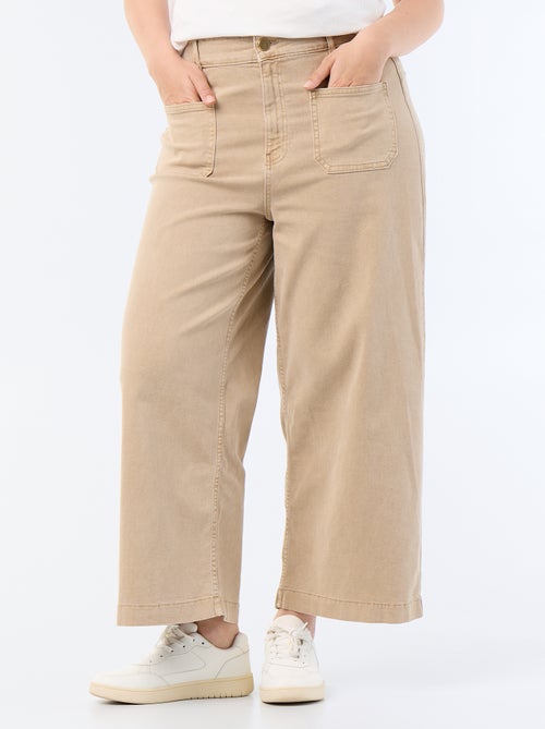 Pantalone a gamba larga / wide leg vita standard - Kiabi Pantalone a gamba larga / wide leg vita standard - Kiabi