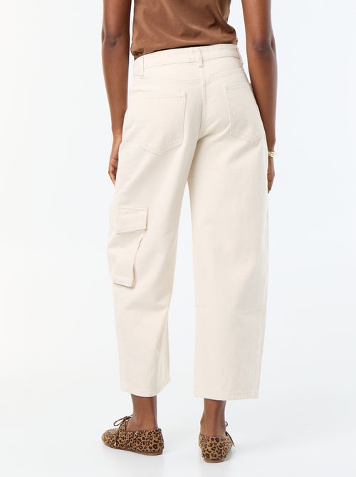 Pantalone a palloncino con tasca con patta - Kiabi