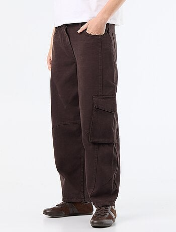 Pantalone a palloncino con tasca con patta