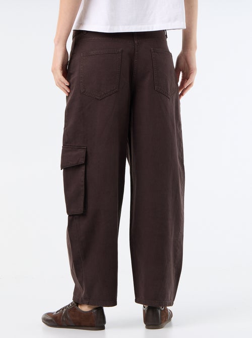Pantalone a palloncino con tasca con patta - Kiabi