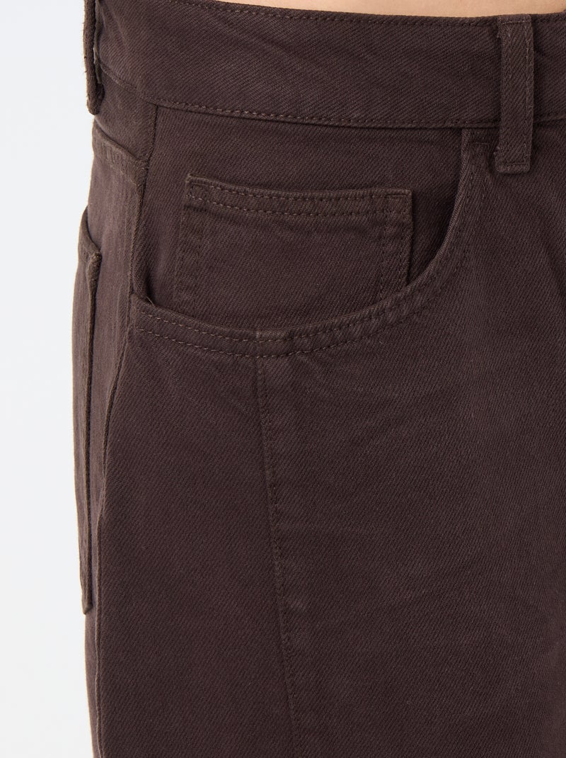 Pantalone a palloncino con tasca con patta Marrone - Kiabi