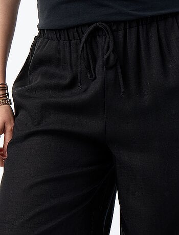 Pantalone a palloncino tinta unita