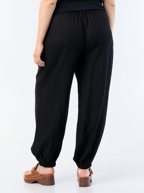 Pantalone a palloncino tinta unita - Kiabi Pantalone a palloncino tinta unita - Kiabi