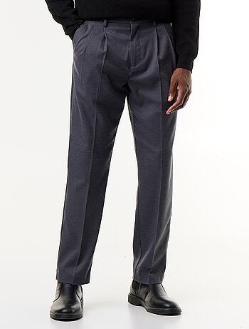 Pantalone a quadri dal taglio affusolato