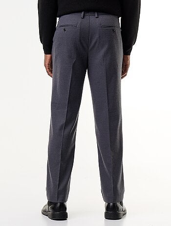 Pantalone a quadri dal taglio affusolato