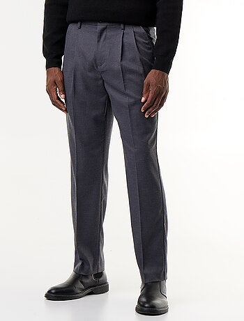 Pantalone a quadri dal taglio affusolato