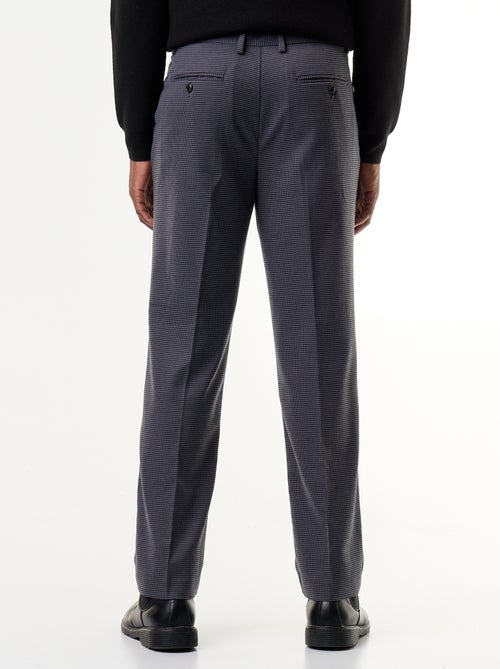 Pantalone a quadri dal taglio affusolato - Kiabi Pantalone a quadri dal taglio affusolato - Kiabi