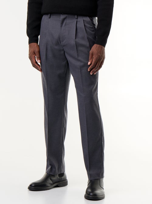 Pantalone a quadri dal taglio affusolato - Kiabi Pantalone a quadri dal taglio affusolato - Kiabi