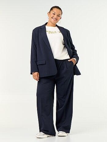Pantalone a sigaretta ampio