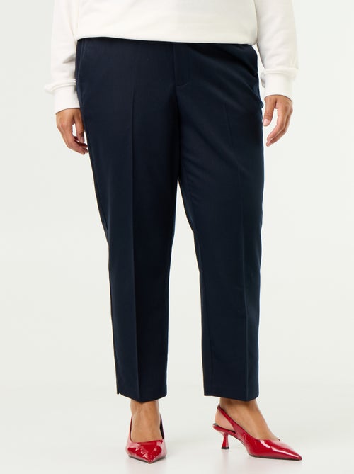 Pantalone a sigaretta tinta unita - Kiabi