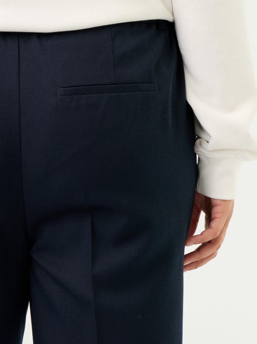 Pantalone a sigaretta tinta unita - Kiabi