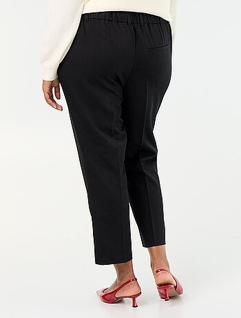 Pantalone a sigaretta tinta unita