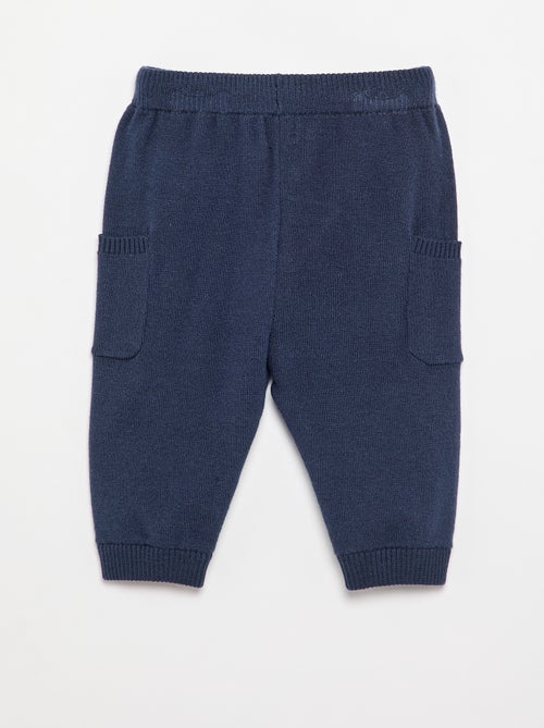 Pantalone a tinta unita in maglia - Kiabi Pantalone a tinta unita in maglia - Kiabi