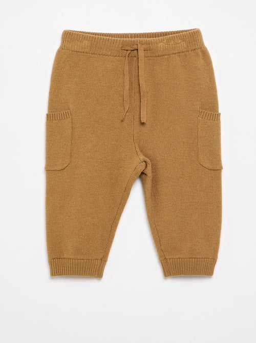 Pantalone a tinta unita in maglia - Kiabi Pantalone a tinta unita in maglia - Kiabi