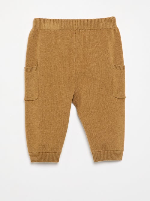 Pantalone a tinta unita in maglia - Kiabi Pantalone a tinta unita in maglia - Kiabi