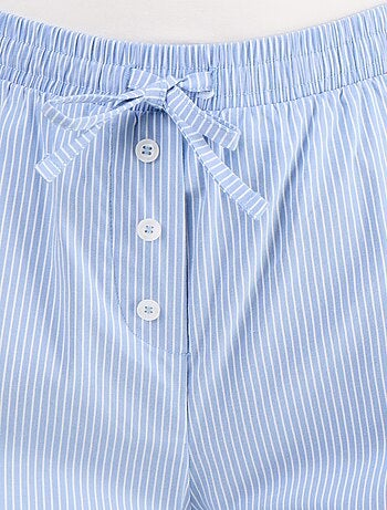Pantalone ampio a righe a palloncino