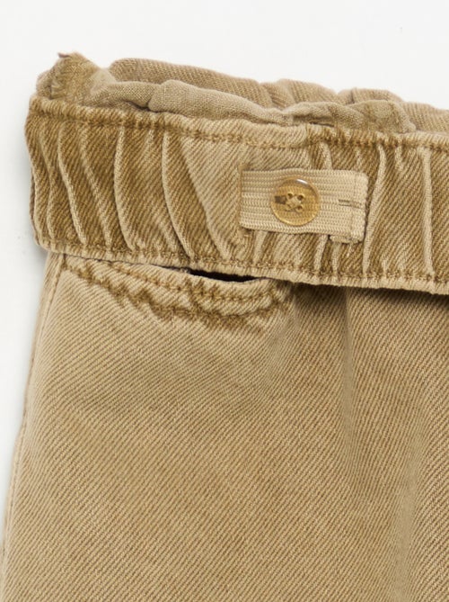 Pantalone ampio a tinta unita - Kiabi