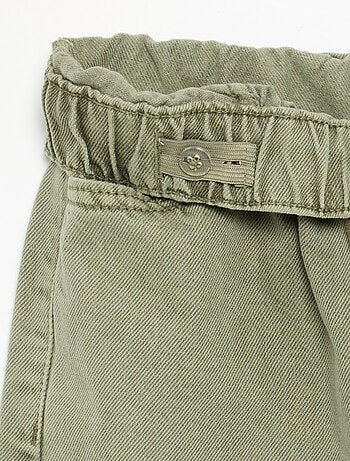 Pantalone ampio a tinta unita
