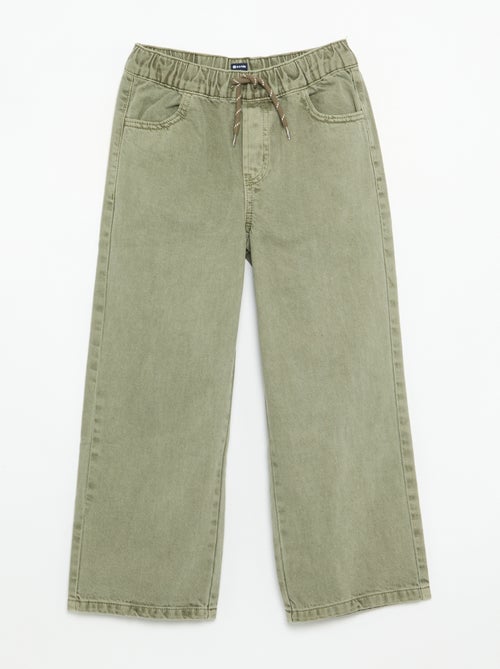 Pantalone ampio a tinta unita - Kiabi Pantalone ampio a tinta unita - Kiabi