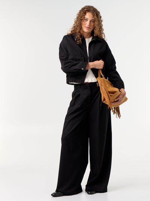 Pantalone ampio a vita alta - Kiabi Pantalone ampio a vita alta - Kiabi