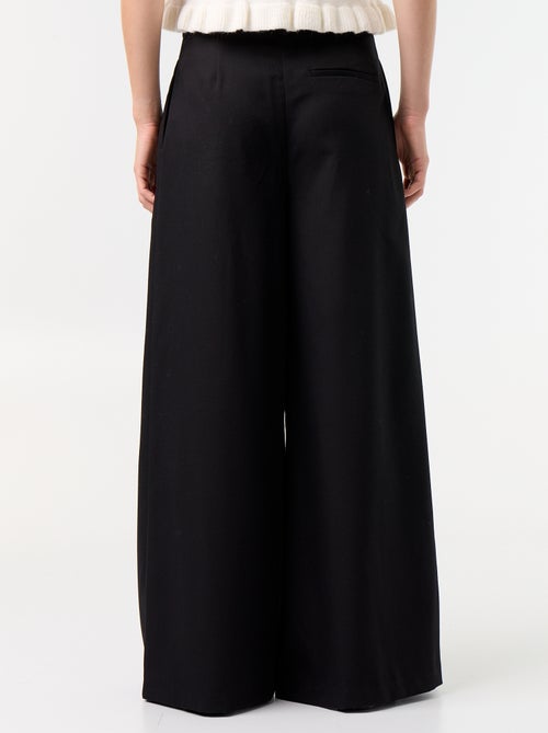 Pantalone ampio a vita alta - Kiabi Pantalone ampio a vita alta - Kiabi